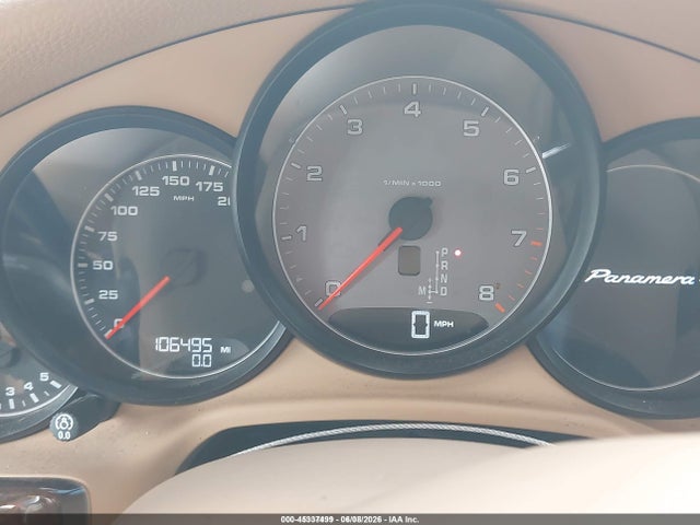 2014 Porsche Panamera 4s მანქანა იყიდება აუქციონზე, vin: WP0AB2A79EL056286, აუქციონის ნომერი: 45337499