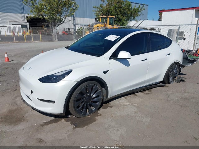 45337558 :رقم المزاد ، 7SAYGDEF9PF636398 vin ، 2023 Tesla Model Y Performance Dual Motor All-wheel Drive مزاد بيع