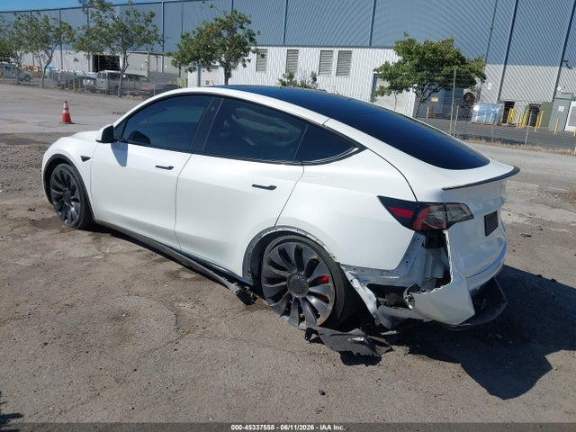 45337558 :رقم المزاد ، 7SAYGDEF9PF636398 vin ، 2023 Tesla Model Y Performance Dual Motor All-wheel Drive مزاد بيع