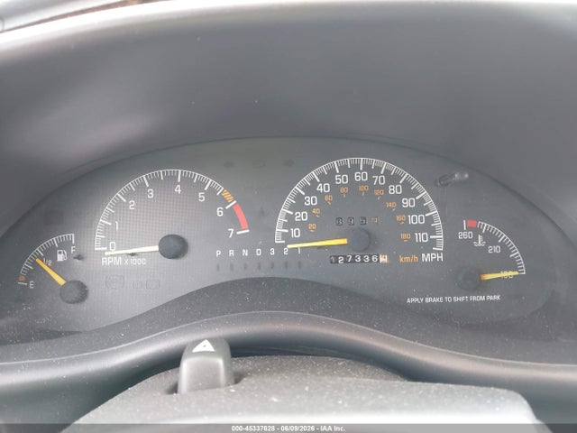 45337628 :رقم المزاد ، 1G2WP52K0WF253749 vin ، 1998 Pontiac Grand Prix Gt مزاد بيع