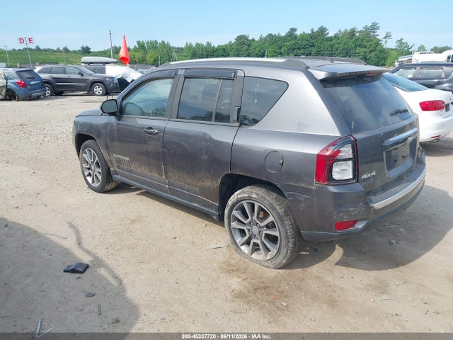 Aukcja sprzedaży 2016 Jeep Compass High Altitude Edition, vin: 1C4NJDEB9GD708447, numer aukcji: 45337720