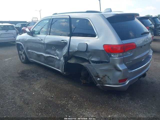 Продажа на аукционе авто 2015 Jeep Grand Cherokee Overland, vin: 1C4RJFCG2FC748854, номер лота: 45337732