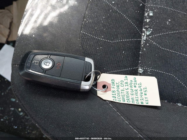 MAJ3P1TE3JC203251 Ford Ecosport Se