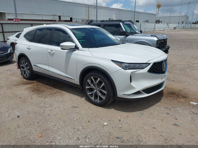 45337771 :رقم المزاد ، 5J8YD9H49NL007524 vin ، 2022 Acura Mdx Technology Package مزاد بيع