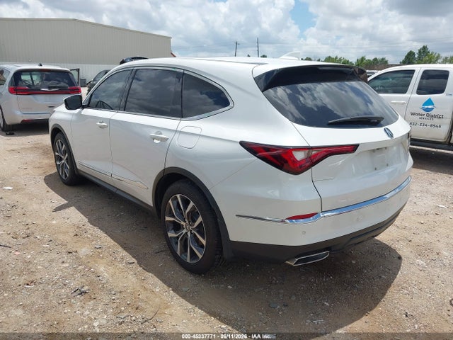 45337771 :رقم المزاد ، 5J8YD9H49NL007524 vin ، 2022 Acura Mdx Technology Package مزاد بيع