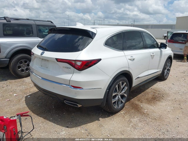 45337771 :رقم المزاد ، 5J8YD9H49NL007524 vin ، 2022 Acura Mdx Technology Package مزاد بيع