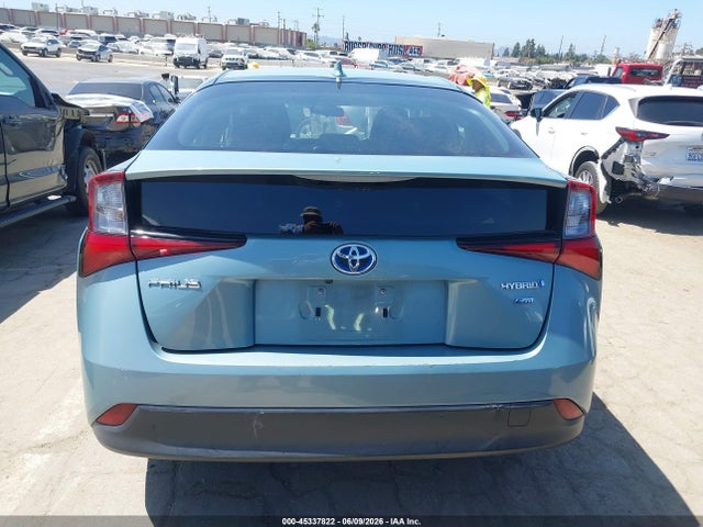 45337822 :رقم المزاد ، JTDKARFU8K3094313 vin ، 2019 Toyota Prius L Eco مزاد بيع
