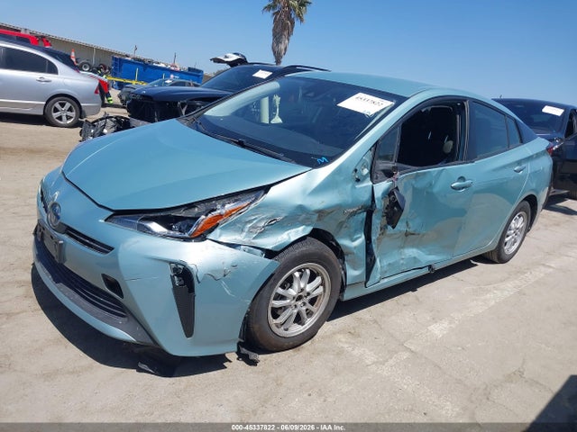 45337822 :رقم المزاد ، JTDKARFU8K3094313 vin ، 2019 Toyota Prius L Eco مزاد بيع