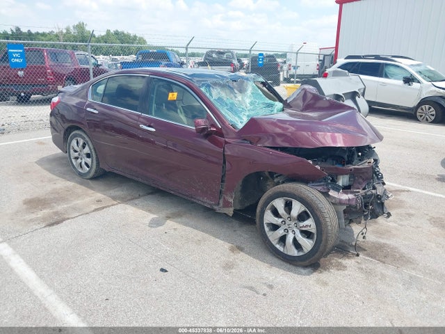 45337838 :رقم المزاد ، 1HGCR3F80DA043952 vin ، 2013 Honda Accord Ex-l V-6 مزاد بيع