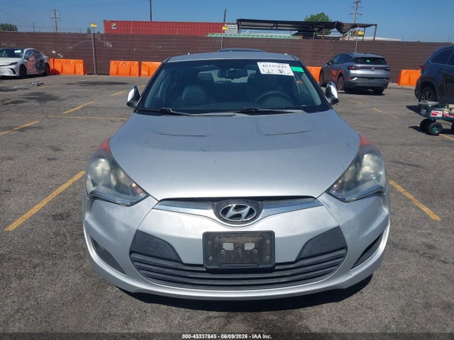 2012 Hyundai Veloster Base W/gray მანქანა იყიდება აუქციონზე, vin: KMHTC6AD5CU028443, აუქციონის ნომერი: 45337845