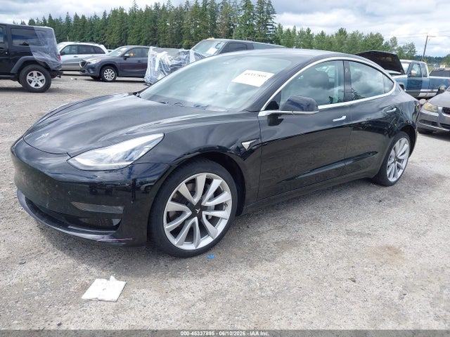 Tesla Model 3 Long Range/performance 2019 5YJ3E1EB5KF194396 Image 2