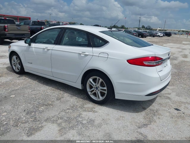 Продажа на аукционе авто 2018 Ford Fusion Hybrid S, vin: 3FA6P0UU8JR122096, номер лота: 45337907