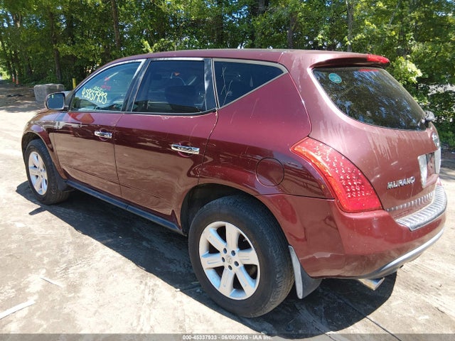 Auction sale of the 2007 Nissan Murano S, vin: JN8AZ08W87W642626, lot number: 45337933