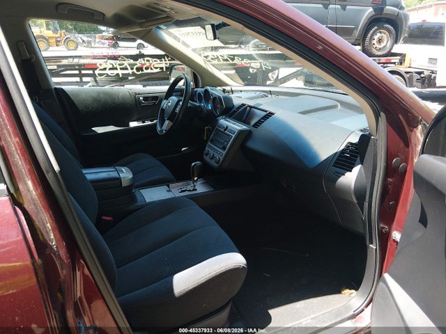 Auction sale of the 2007 Nissan Murano S, vin: JN8AZ08W87W642626, lot number: 45337933