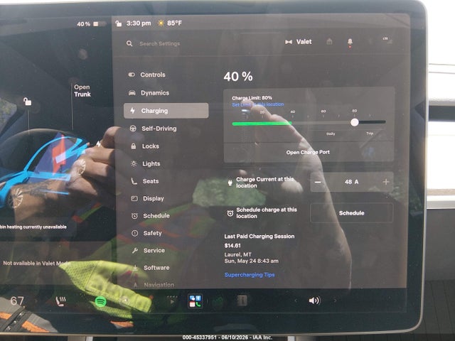 Продаж на аукціоні авто 2019 Tesla Model 3 Long Range/performance, vin: 5YJ3E1EB2KF388660, номер лоту: 45337951