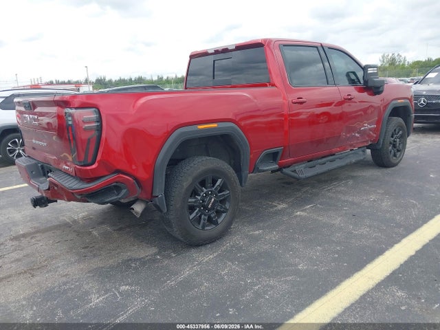 2024 Gmc Sierra 2500hd 4wd  Standard Bed At4 მანქანა იყიდება აუქციონზე, vin: 1GT49PE79RF457387, აუქციონის ნომერი: 45337956