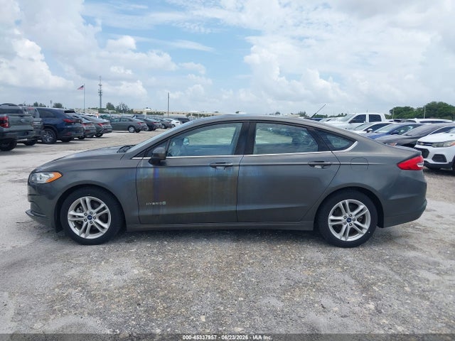 Ford Fusion Hybrid S 2018 3FA6P0UU4JR235849 Image 14