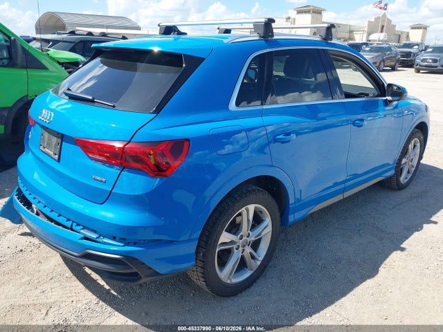 Продаж на аукціоні авто 2019 Audi Q3 2.0t S Line Premium, vin: WA1FECF37K1083061, номер лоту: 45337990