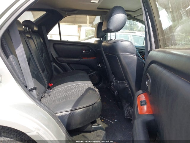Aukcja sprzedaży 2001 Lexus Rx 300, vin: JTJHF10U010196207, numer aukcji: 45338016