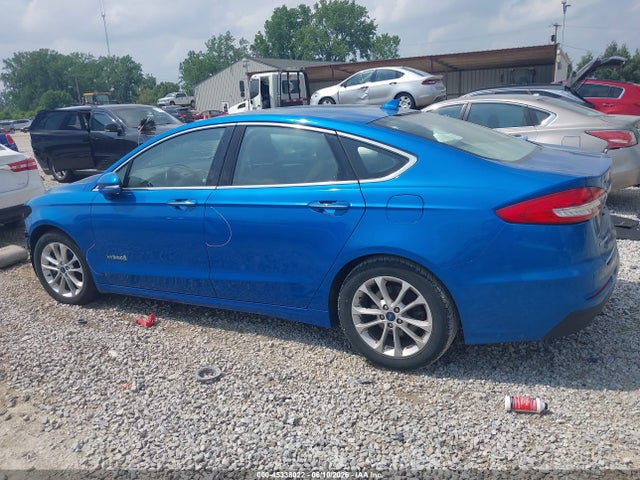 Продажа на аукционе авто 2019 Ford Fusion Hybrid Sel, vin: 3FA6P0MU3KR262395, номер лота: 45338022