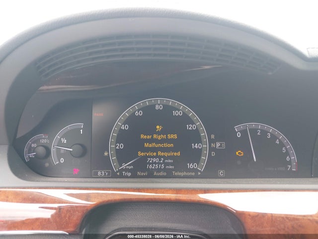 45338028 :رقم المزاد ، WDDNG7BB8AA297318 vin ، 2010 Mercedes-benz S 550 مزاد بيع