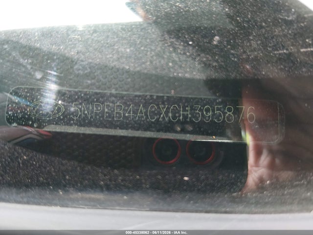 2012 Hyundai Sonata Gls მანქანა იყიდება აუქციონზე, vin: 5NPEB4ACXCH395876, აუქციონის ნომერი: 45338062