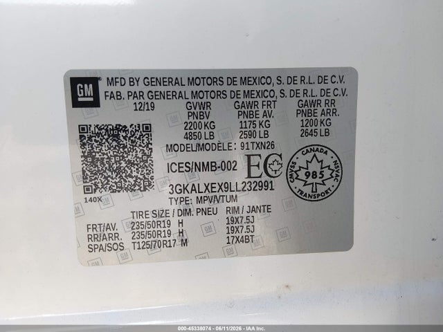 GMC Terrain Denali 2020 3GKALXEX9LL232991 Image 9