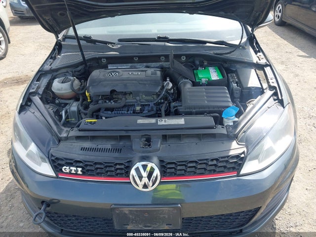 2015 Volkswagen Golf Gti 2.0t Se 4-door მანქანა იყიდება აუქციონზე, vin: 3VW5T7AU8FM001066, აუქციონის ნომერი: 45338091