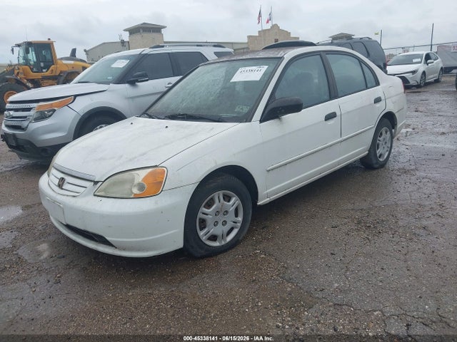 Продажа на аукционе авто 2001 Honda Civic Lx, vin: 1HGES165X1L071846, номер лота: 45338141
