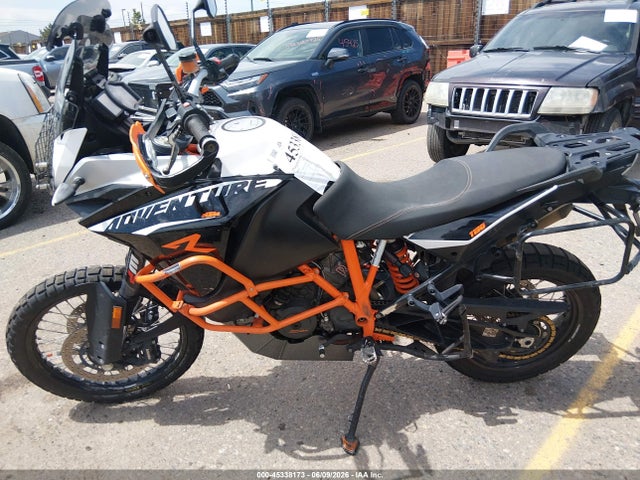 45338173 :رقم المزاد ، VBKV29400EM906680 vin ، 2014 Ktm 1190 Adventure R مزاد بيع