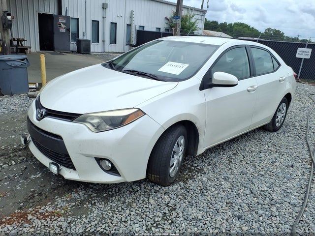 45338215 :رقم المزاد ، 5YFBPRHE2GP568002 vin ، 2016 Toyota Corolla Le Eco مزاد بيع