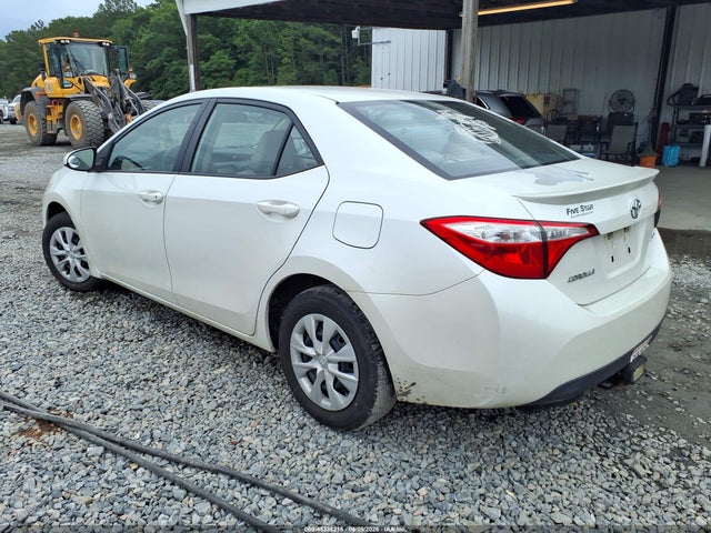 45338215 :رقم المزاد ، 5YFBPRHE2GP568002 vin ، 2016 Toyota Corolla Le Eco مزاد بيع