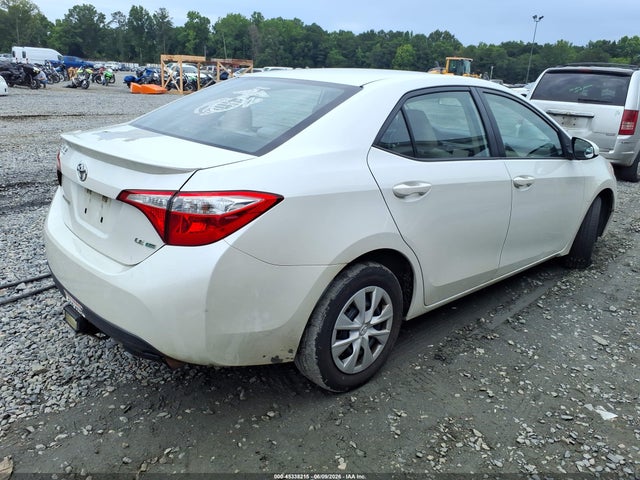 45338215 :رقم المزاد ، 5YFBPRHE2GP568002 vin ، 2016 Toyota Corolla Le Eco مزاد بيع