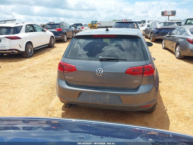 Продажа на аукционе авто 2015 Volkswagen Golf Tdi Sel 4-door, vin: 3VW2A7AU8FM012299, номер лота: 45338287