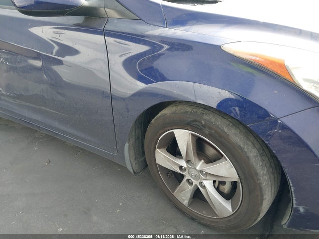 Продаж на аукціоні авто 2013 Hyundai Elantra Gls, vin: 5NPDH4AE2DH414725, номер лоту: 45338305