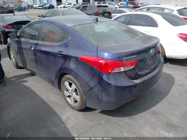 Продаж на аукціоні авто 2013 Hyundai Elantra Gls, vin: 5NPDH4AE2DH414725, номер лоту: 45338305