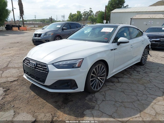 Продаж на аукціоні авто 2022 Audi A5 Sportback Premium Plus 40 Tfsi Quattro S Tronic, vin: WAUCBCF50NA029458, номер лоту: 45338318