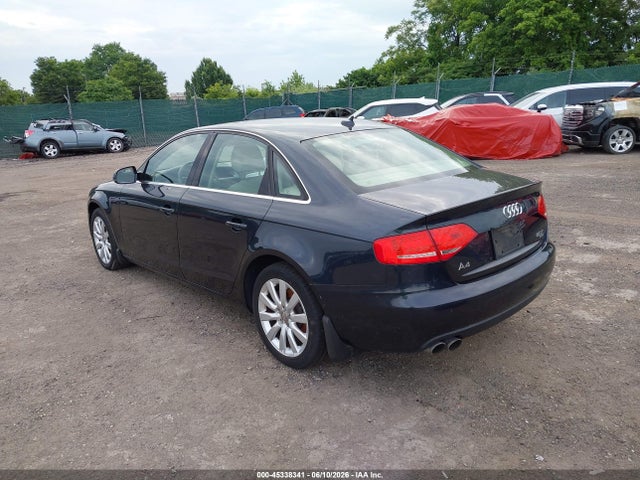 2012 Audi A4 2.0t Premium მანქანა იყიდება აუქციონზე, vin: WAUBFAFL7CA117262, აუქციონის ნომერი: 45338341