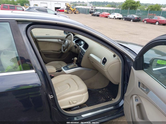 2012 Audi A4 2.0t Premium მანქანა იყიდება აუქციონზე, vin: WAUBFAFL7CA117262, აუქციონის ნომერი: 45338341
