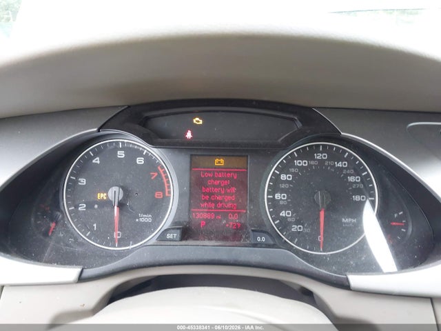 2012 Audi A4 2.0t Premium მანქანა იყიდება აუქციონზე, vin: WAUBFAFL7CA117262, აუქციონის ნომერი: 45338341