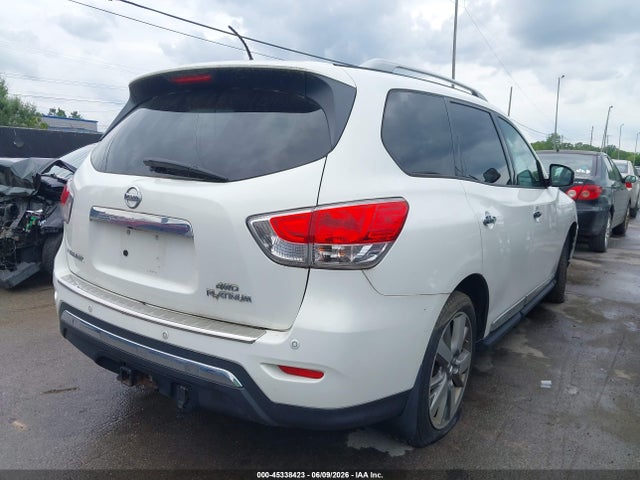 45338423 :رقم المزاد ، 5N1AR2MM1EC652548 vin ، 2014 Nissan Pathfinder Platinum مزاد بيع