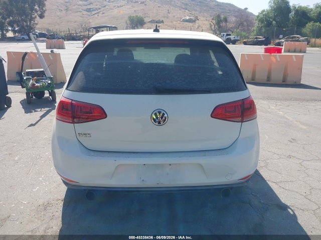 45338436 :رقم المزاد ، 3VW5T7AU6FM009926 vin ، 2015 Volkswagen Golf Gti 2.0t S 4-door مزاد بيع