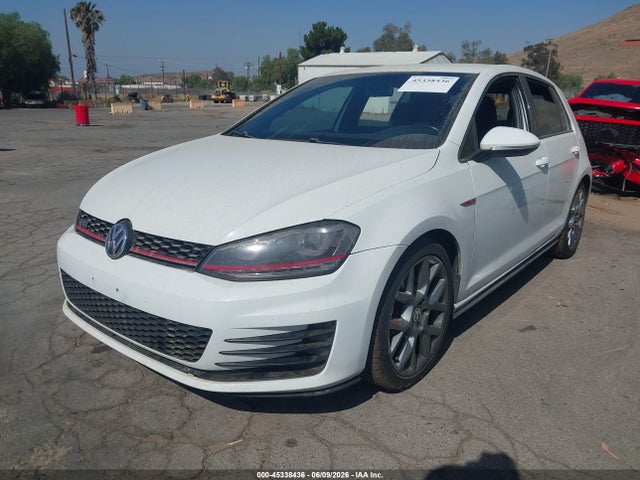 45338436 :رقم المزاد ، 3VW5T7AU6FM009926 vin ، 2015 Volkswagen Golf Gti 2.0t S 4-door مزاد بيع