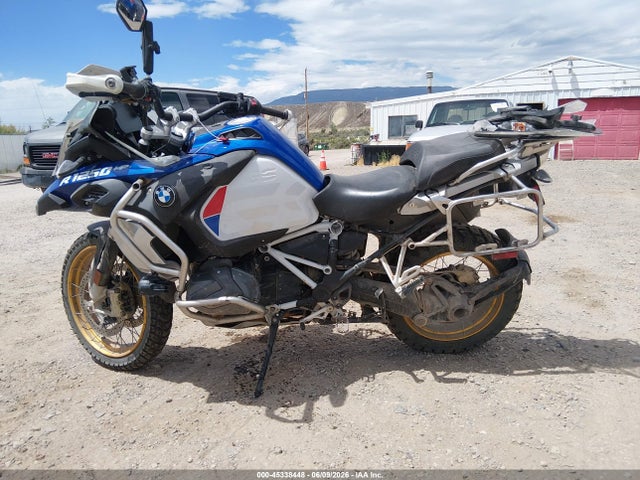 45338448 :رقم المزاد ، WB10J5305LZF90315 vin ، 2020 Bmw R 1250 Gs Adventure مزاد بيع