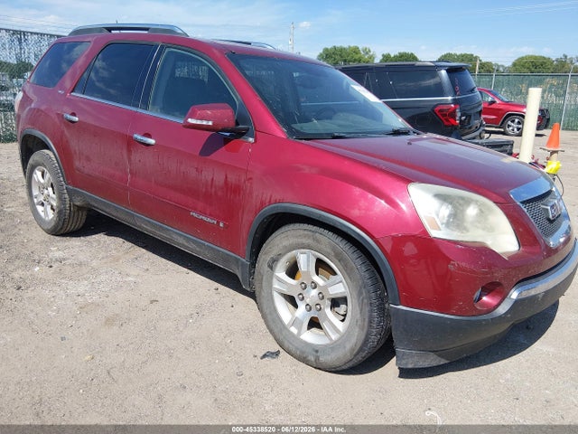 2008 Gmc Acadia Slt-2 მანქანა იყიდება აუქციონზე, vin: 1GKEV33788J235449, აუქციონის ნომერი: 45338520
