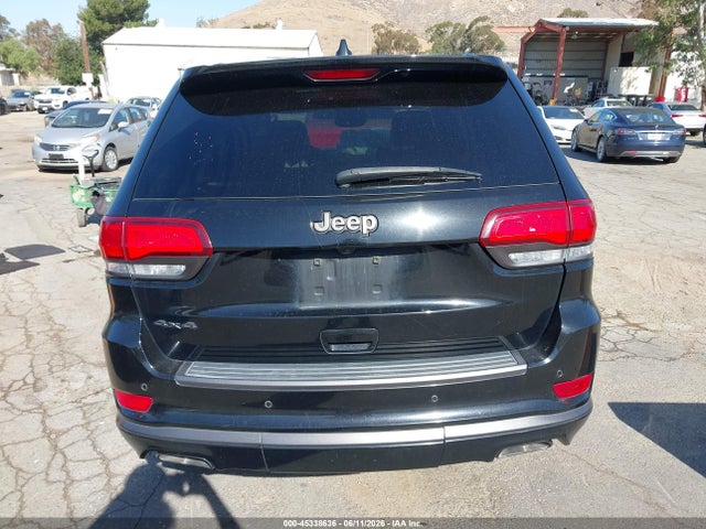 2018 Jeep Grand Cherokee High Altitude 4x4 მანქანა იყიდება აუქციონზე, vin: 1C4RJFCG6JC252481, აუქციონის ნომერი: 45338636
