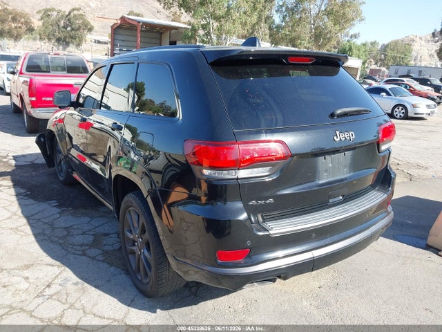 2018 Jeep Grand Cherokee High Altitude 4x4 მანქანა იყიდება აუქციონზე, vin: 1C4RJFCG6JC252481, აუქციონის ნომერი: 45338636
