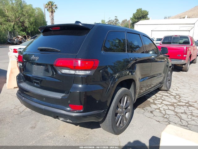 2018 Jeep Grand Cherokee High Altitude 4x4 მანქანა იყიდება აუქციონზე, vin: 1C4RJFCG6JC252481, აუქციონის ნომერი: 45338636