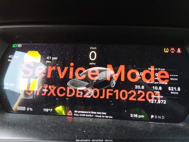 Tesla Model X 100d/75d/p100d 2018 5YJXCDE20JF102201 Image 7