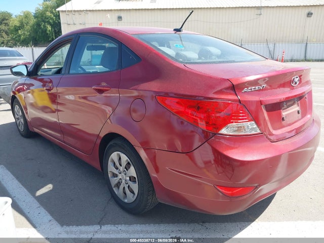 Aukcja sprzedaży 2017 Hyundai Accent Se, vin: KMHCT4AE2HU389343, numer aukcji: 45338712